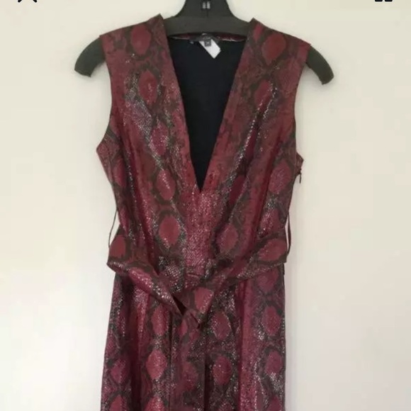 ALEXANDER MCQUEEN SNAKESKIN DRESS IT42 MSRP $6995 - Picture 2 of 10